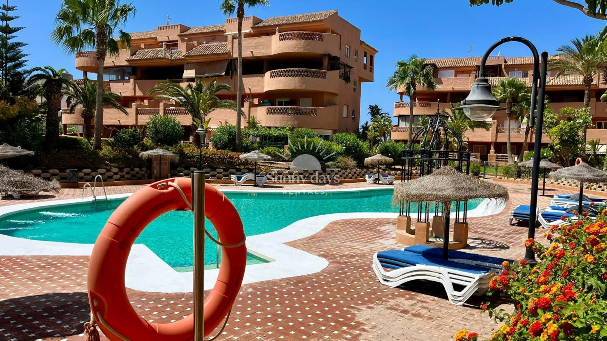 エル・エヒドAlmerimar, Terraza,Piscinas,Parking,Gymアパートメント エクステリア 写真