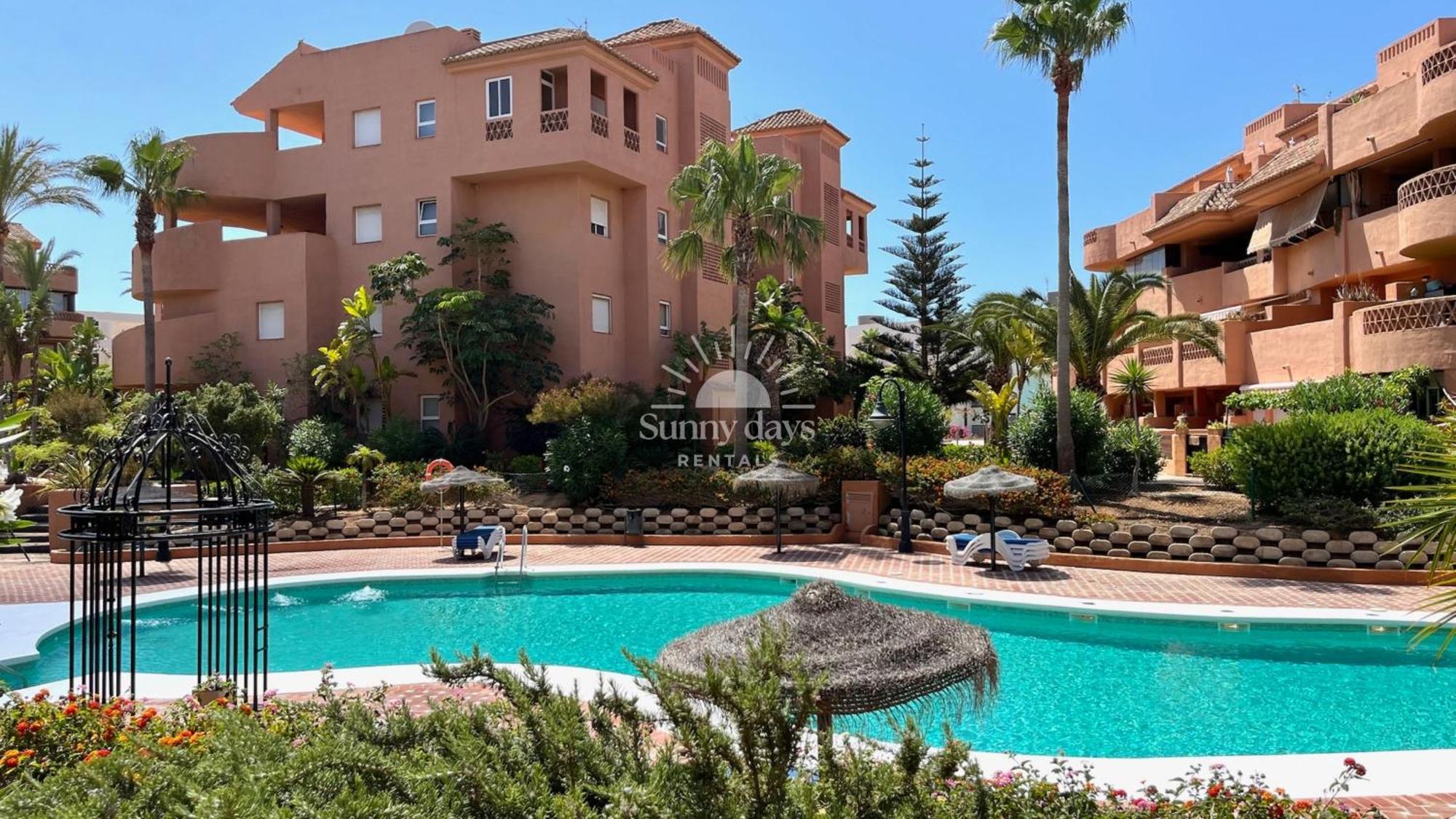 エル・エヒドAlmerimar, Terraza,Piscinas,Parking,Gymアパートメント エクステリア 写真